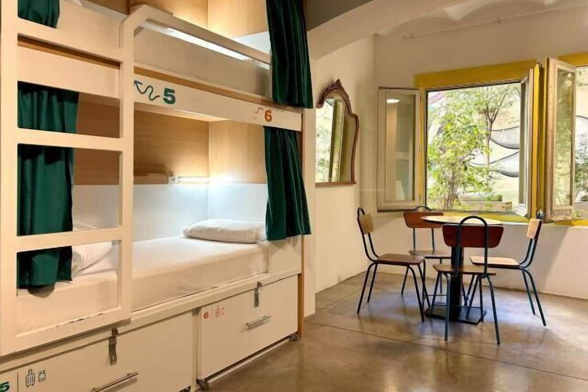 Blackout drapes, soundproofing, WiFi (free), bed sheets