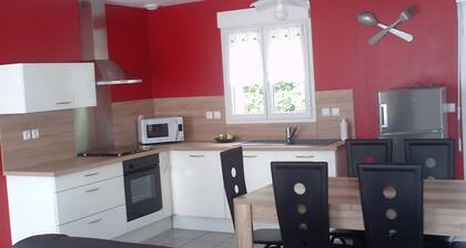 Maison tranquille et cosy proche mer et thermes<br>