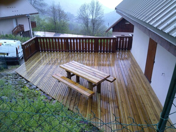 Restauration en plein air