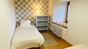 3 Schlafzimmer, Bügeleisen/Bügelbrett, kostenloses WLAN, Bettwäsche