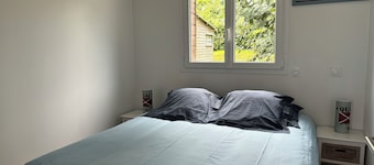 Maison face à la plage d'Omaha Beach