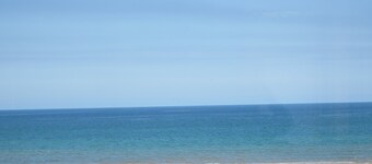 House facing Omaha Beach