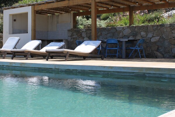 Una piscina climatizada