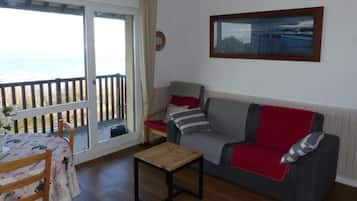 TV, DVD player, livros, aparelho de som