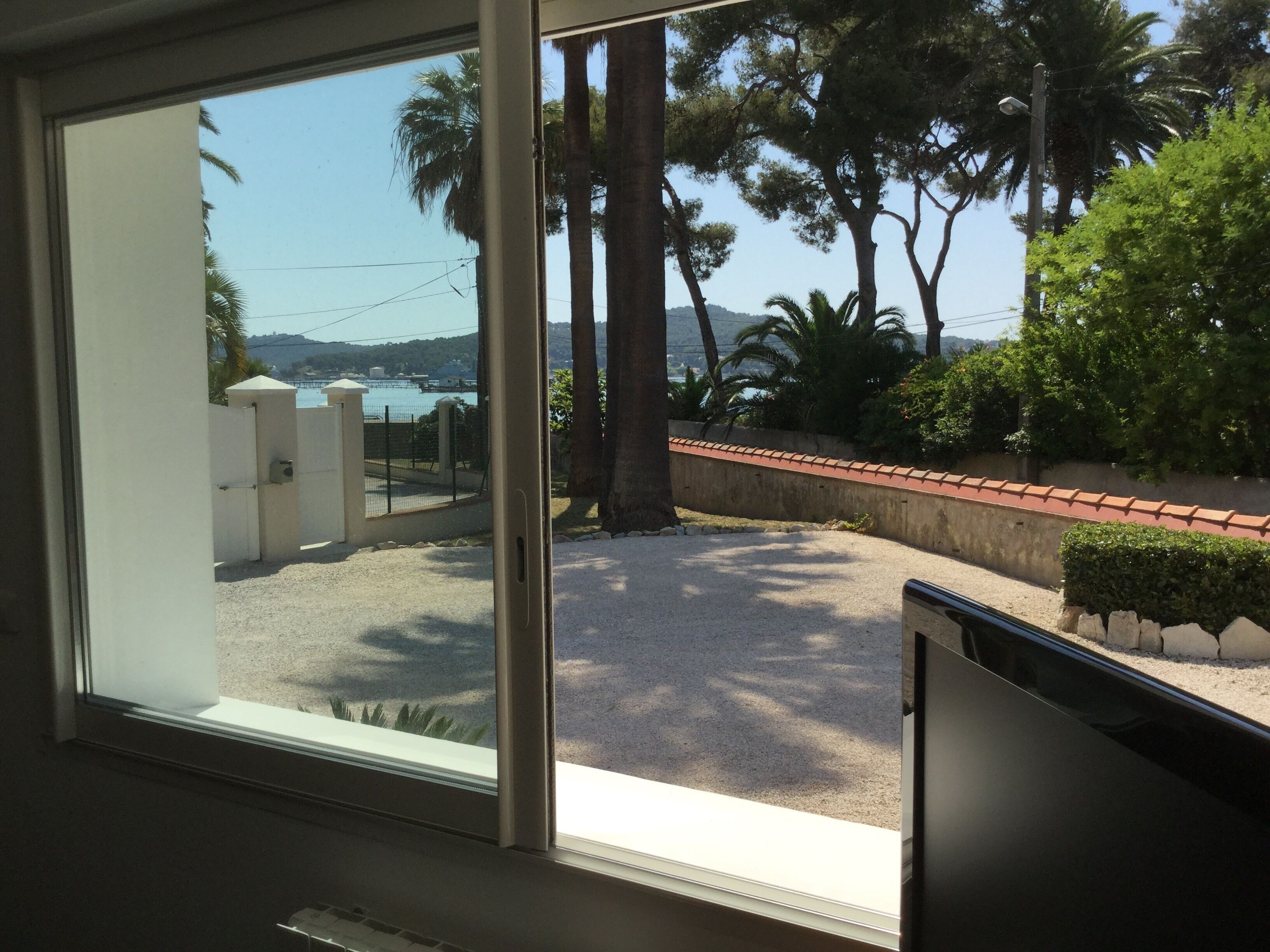 Vue mer du salon 