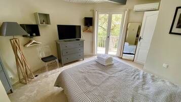 4 chambres, fer et planche Ă repasser, Wi-Fi gratuit, draps fournis