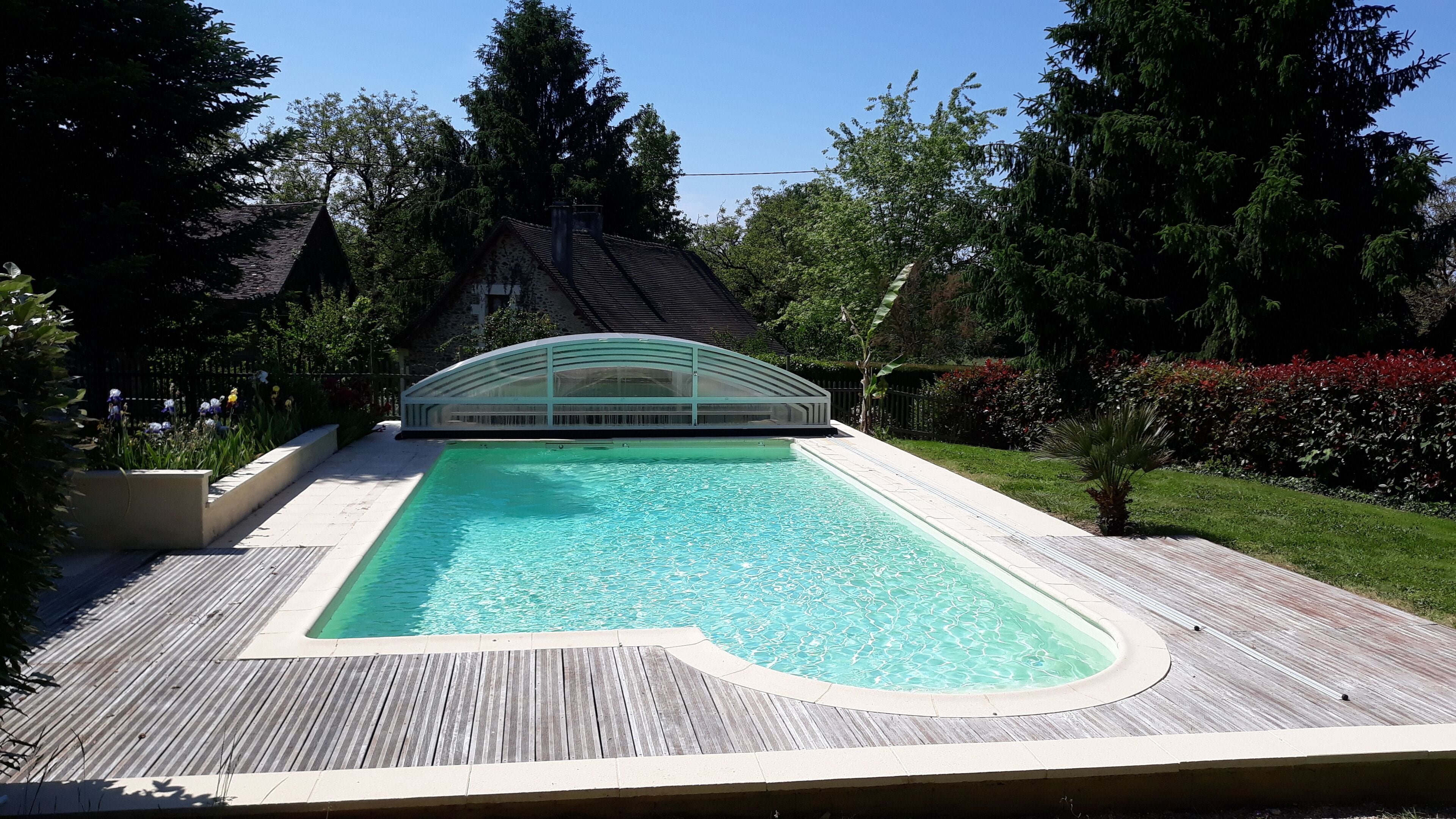 Piscine chauffée
