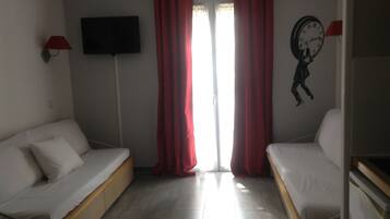 1 bedroom, iron/ironing board, travel crib, free WiFi