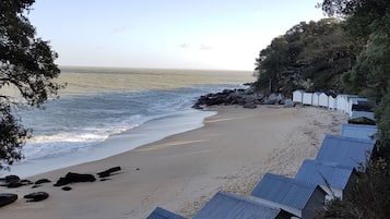 Accommodatie ligt op het strand