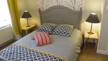 2 chambres, fer et planche Ă repasser, Wi-Fi gratuit, draps fournis