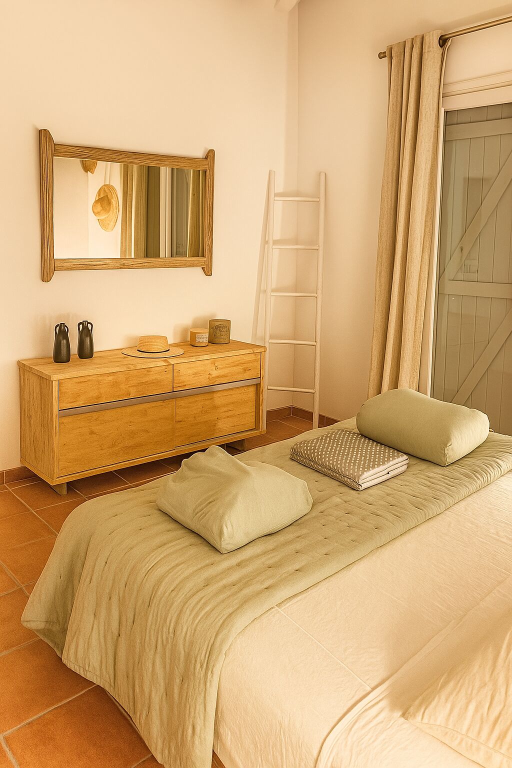 3 dormitorios, caja fuerte, tabla de planchar con plancha y wifi