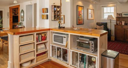 Viihtyisä koti, kävelymatka keskustasta / MSU