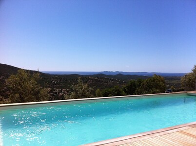 Londe les Maures, New Luxury Villa, 280m2, Pool, Sea Golf view, Hammam, Jacuzzi