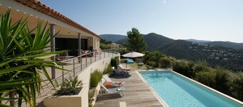 Londe les Maures, New Luxury Villa, 280m2, Pool, Sea Golf view, Hammam, Jacuzzi