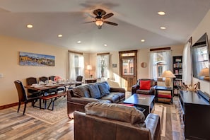 Smart TV, video games, DVD player, books
