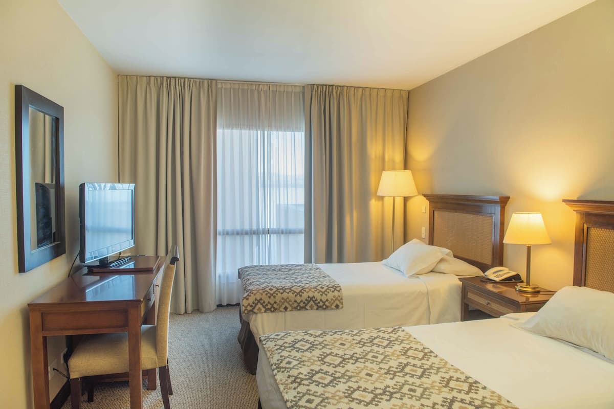 Minibar, in-room safe, desk, blackout curtains
