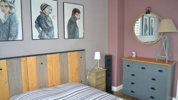 1 bedroom, iron/ironing board, travel crib, free WiFi