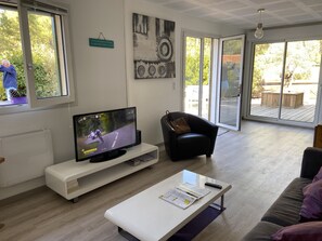 Fernseher, Stereoanlage