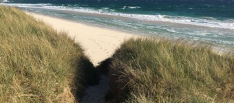 Vista al mar en la bahía de Audierne, casa 6 pers 500 m de la playa TV / SAT / Internet