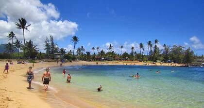 Kiahuna Plantation partial OceanView,top floor,4 min walk to beach, pool,gym,+AC
