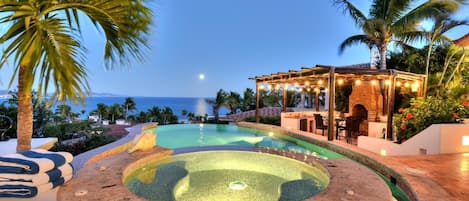 屋外プール、温水プール