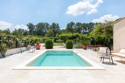 Casa de campo en el corazón de Provenza 2-6 personas, piscina privada 