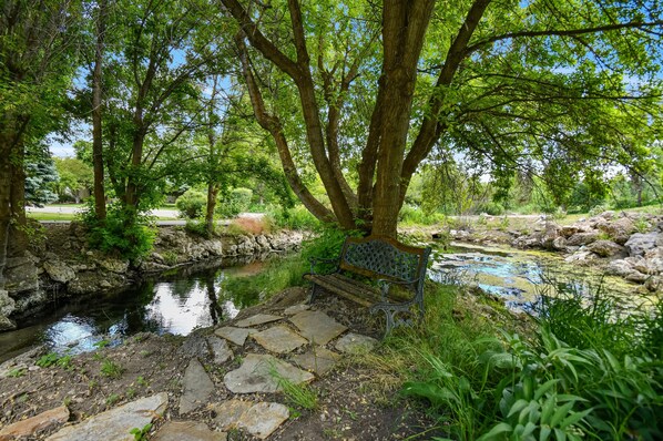 Overnattingsstedets uteområder