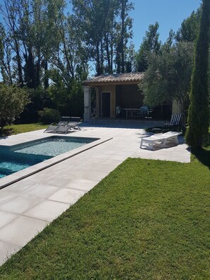 Beheizter Pool
