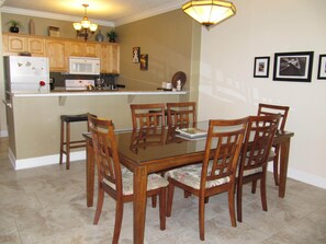 Large dining area