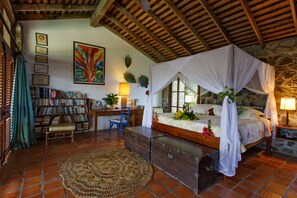 3 bedrooms, in-room safe, desk, iron/ironing board - St. Lucia Private Oceanfront Secluded Villa with Pool/Full Staff Including Chef (Anse Galet)