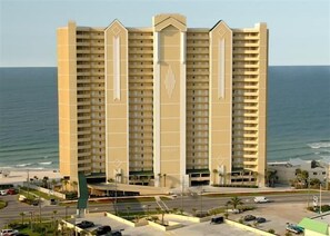 Exterior - #1010 End Unit, Sleeps 8-Amazing Views of Sunrises & Sunsets, Chairs included (Panama City Beach)