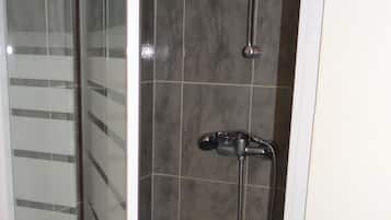Shower, toilet paper