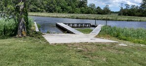 Property grounds - Cabin at Holdens Creek on Eastern Shore of VA (Temperanceville)