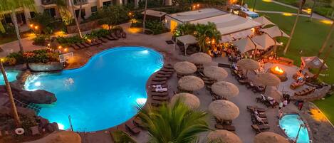 Ulkouima-allas, lämmitetty uima-allas