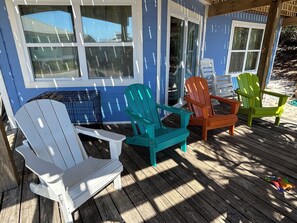 Terrace/patio -  BRITTAIN'S BEACON - TREMENDOUS VIEWS - SLEEPS 18 - DOG FRIENDLY (Gulf Shores)