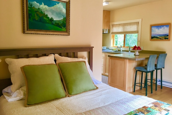 Sunny, cozy mountain romantic studio.