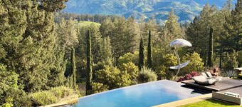 Casa de huéspedes de lujo viñedo con increíbles vistas, piscina, tenis!