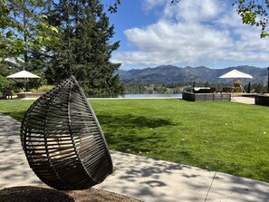 Property grounds - Luxury Vineyard Guest House with Amazing Views, Pool, Pickle Ball & Tennis! (Calistoga)