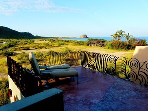 Terrace/patio - Private 2 Bedroom Complex Close To Beach (Cabo Pulmo)