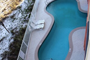 Indoor pool, outdoor pool - Gulf-front 2-bedroom; summer is hot but we have cool deals for the fall.book now (Orange Beach)