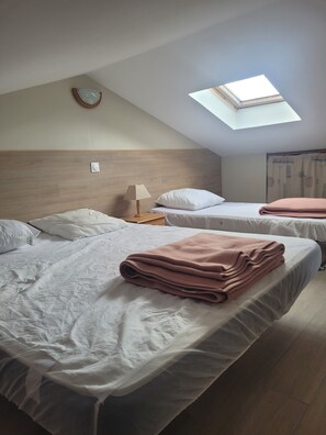 1 bedroom, desk, iron/ironing board
