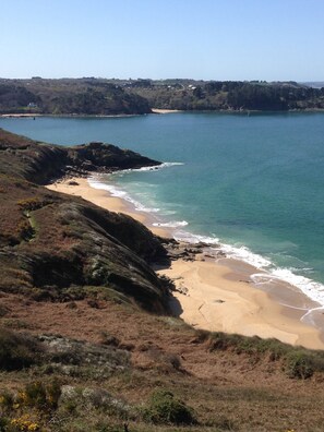 Beach nearby, sun loungers - Breton farmhouse quiet, between sea and river (Lannion)