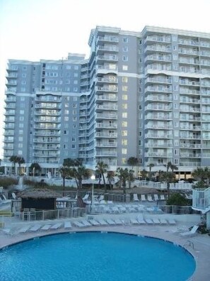 Exterior - Nice Oceanfront - Corner w/ Wrap-Balcony!  (Myrtle Beach)