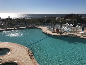 Indoor pool, a heated pool - Nice Oceanfront - Corner w/ Wrap-Balcony!  (Myrtle Beach)