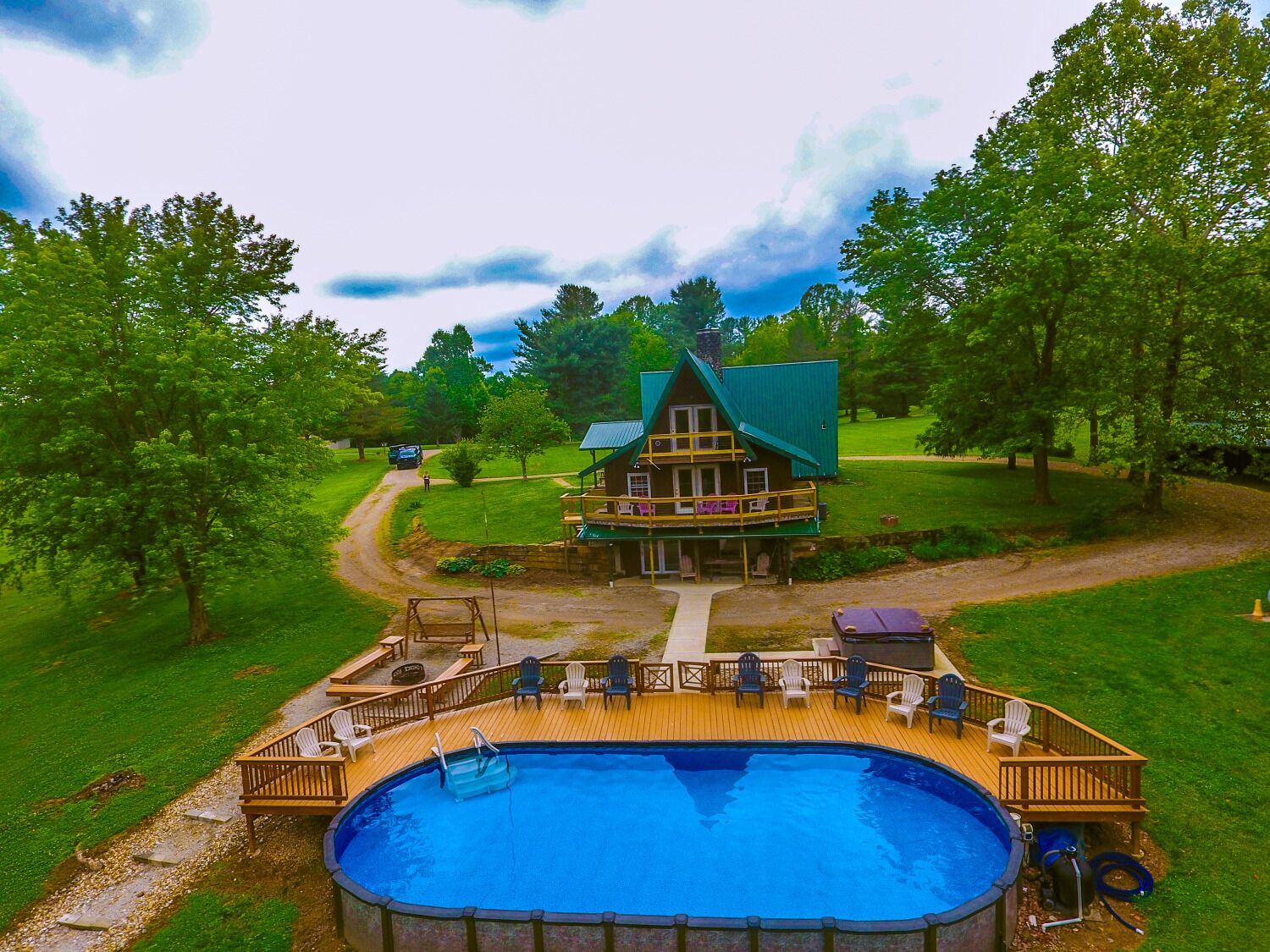 Outdoor pool