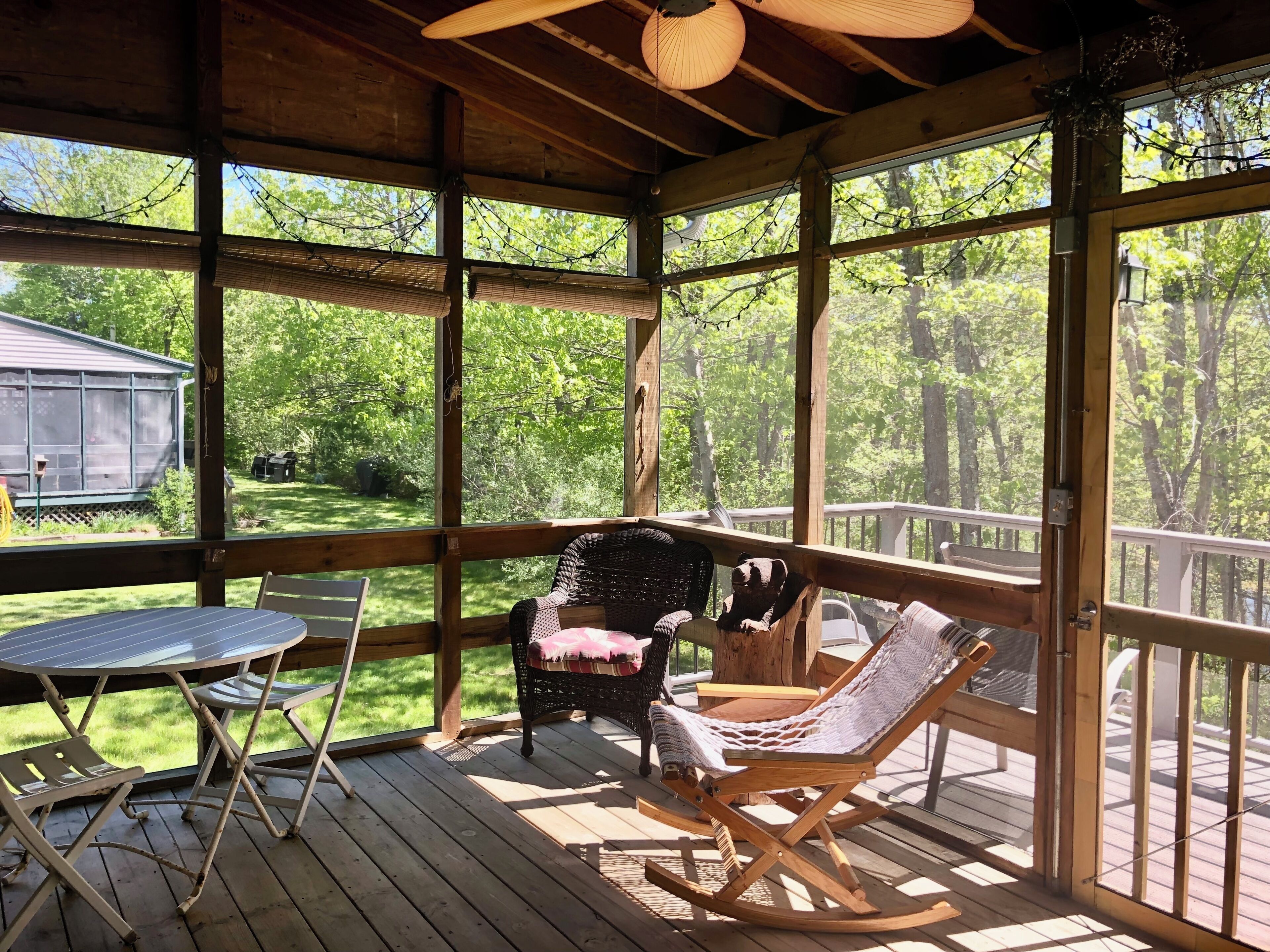Screened porch