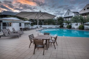 Indoor pool, a heated pool