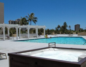 Alberca al aire libre 