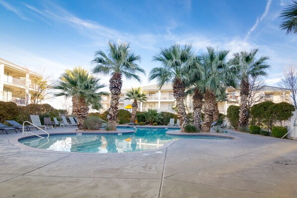 Indoor pool, a heated pool