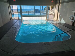 Indoor pool, outdoor pool